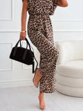 Animal Print Wide Leg Jumpsuit - Your Second Look