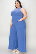 Basic Bae Full Size Ribbed Tank and Wide Leg Pants Set - Your Second Look