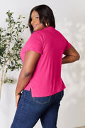 Basic Bae Full Size Round Neck Short Sleeve T-Shirt - Your Second Look