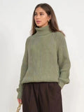 Basic Staple Turtleneck Sweater - Your Second Look