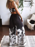 Boho Butterfly Print Top and Pants Set - Your Second Look