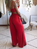 Boho Butterfly Print Top and Pants Set - Your Second Look