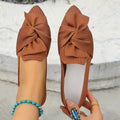 Bow Point Toe Flats - Your Second Look