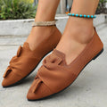 Bow Point Toe Flats - Your Second Look