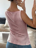 Button Down Striped Tank - Your Second Look