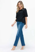 bytos High Rise Straight Jeans - Your Second Look