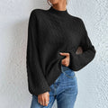Cable Knit Mock Neck Sweater - Your Second Look