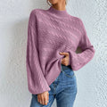 Cable Knit Mock Neck Sweater - Your Second Look