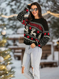 Christmas Element Round Neck Sweater - Your Second Look