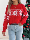 Christmas Snowflake Cable Knit Sweater - Your Second Look