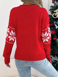 Christmas Snowflake Cable Knit Sweater - Your Second Look