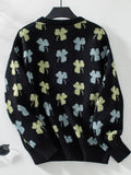 Clover Round Neck Long Sleeve Sweater - Your Second Look