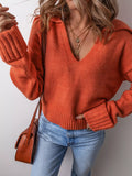 Collared V Neck Sweater - Your Second Look