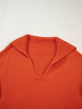 Collared V Neck Sweater - Your Second Look