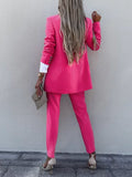 Colorful Blazer and Pants Set - Your Second Look