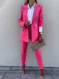 Colorful Blazer and Pants Set - Your Second Look