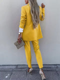 Colorful Blazer and Pants Set - Your Second Look