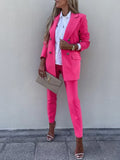 Colorful Blazer and Pants Set - Your Second Look