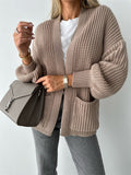 Cozy Open Front Cardigan - Your Second Look