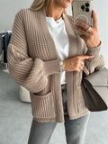 Cozy Open Front Cardigan - Your Second Look