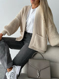 Cozy Open Front Cardigan - Your Second Look