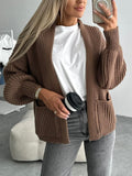 Cozy Open Front Cardigan - Your Second Look