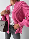 Cozy Open Front Cardigan - Your Second Look