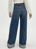 Cuffed Jeans with Pockets - Your Second Look