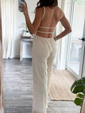 Cut - Out Wide Leg Jumpsuit - Your Second Look