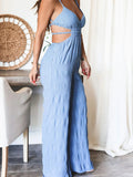Cut - Out Wide Leg Jumpsuit - Your Second Look