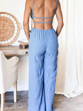 Cut - Out Wide Leg Jumpsuit - Your Second Look
