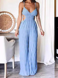 Cut - Out Wide Leg Jumpsuit - Your Second Look