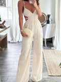 Cut - Out Wide Leg Jumpsuit - Your Second Look