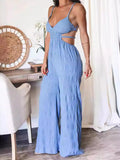 Cut - Out Wide Leg Jumpsuit - Your Second Look