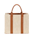 David Jones Square Woven Tote Handbag - Your Second Look