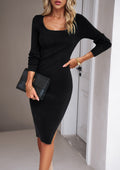Devine Rib - Knit Sweater Dress - Your Second Look