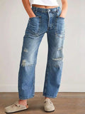 Distressed Jeans with Pockets - Your Second Look