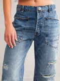Distressed Jeans with Pockets - Your Second Look