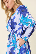 Double Take Full Size Floral Long Sleeve Romper with Pockets - Your Second Look
