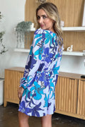 Double Take Full Size Floral Long Sleeve Romper with Pockets - Your Second Look