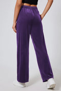 Drawstring Elastic Waist Straight Leg Pants - Your Second Look