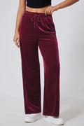 Drawstring Elastic Waist Straight Leg Pants - Your Second Look