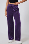 Drawstring Elastic Waist Straight Leg Pants - Your Second Look