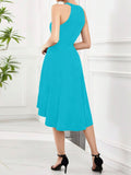 Elegant High - Low Hem Sleeveless Dress - Your Second Look