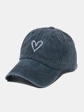Embroidered Heart Baseball Cap - Your Second Look