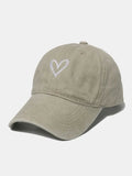 Embroidered Heart Baseball Cap - Your Second Look