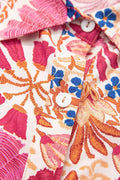 Fall Flower Print Long Sleeve Mini Dress - Your Second Look