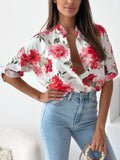 Floral Half Sleeve Top - Your Second Look