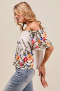 Floral Off The Shoulder Blouse - Your Second Look