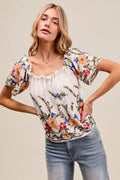 Floral Off The Shoulder Blouse - Your Second Look